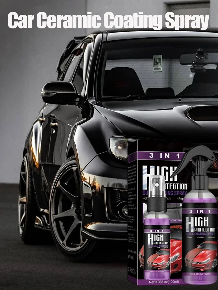 3 In 1 Car Ceramic Coating Spray Auto Nano Ceramic Coating Car Exterior Scratch Restorer Ceramic Spray Coating
3 In 1 Car Ceramic Coating Spray Auto Nano Ceramic Coating Car Exterior Scratch Restorer Ceramic Spray Coating