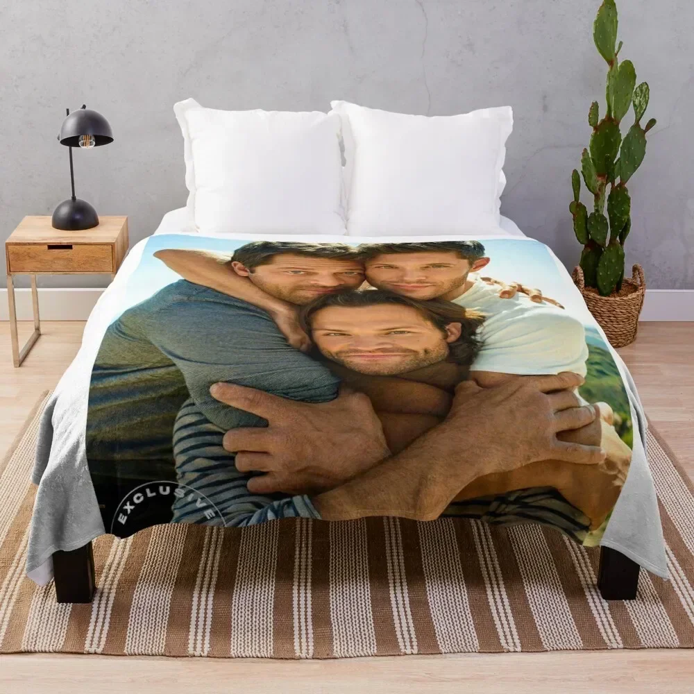 Jared, jensen and misha Throw Blanket Faux Fur Soft Warm Blanket for Bed
Jared, jensen and misha Throw Blanket Faux Fur Soft Warm Blanket for Bed