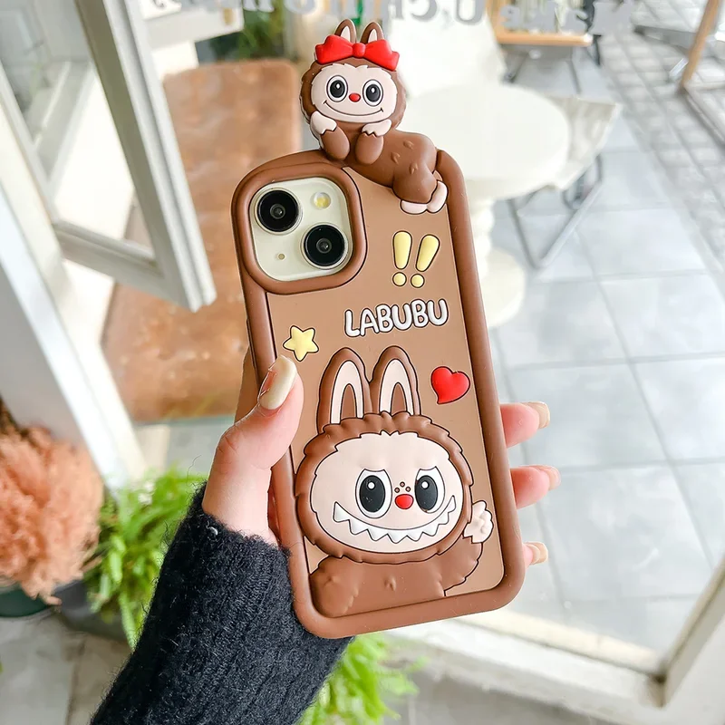 For iPhone 12 13 14 15 Plus 16 Pro Max Kawaii 3D Cartoon Labubu Monster Toy Case Soft Silicone Cover
For iPhone 12 13 14 15 Plus 16 Pro Max Kawaii 3D Cartoon Labubu Monster Toy Case Soft Silicone Cover