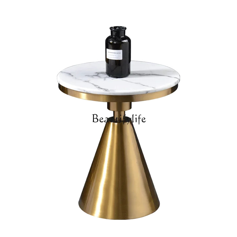 FG44Stainless steel small coffee table bedroom small light luxury simple modern creative corner living room
FG44Stainless steel small coffee table bedroom small light luxury simple modern creative corner living room