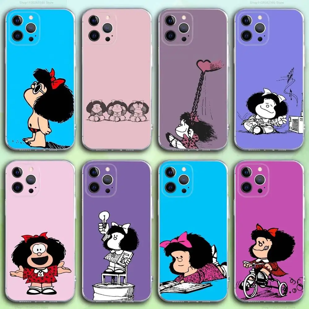 Cute M-Mafaldas Phone Case For iPhone 16,15,14,13,12,11 Pro,Max,Plus,X,XS,XR,SE4,E Mini Transparent Soft Cover
Cute M-Mafaldas Phone Case For iPhone 16,15,14,13,12,11 Pro,Max,Plus,X,XS,XR,SE4,E Mini Transparent Soft Cover