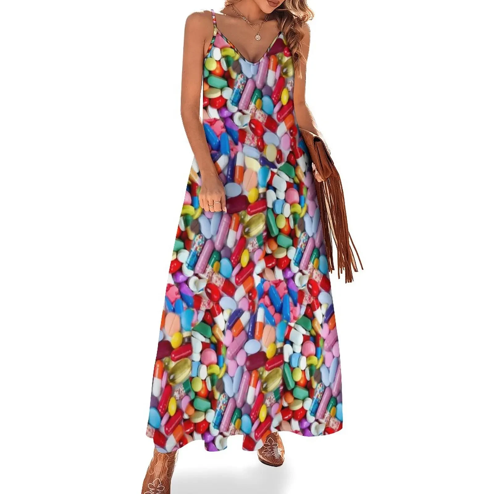 Little Pills Sleeveless Dress women's clothing korea stylish elegant chic women dresses promotion
Little Pills Sleeveless Dress women's clothing korea stylish elegant chic women dresses promotion