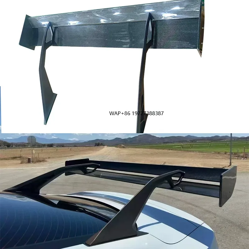 High Quality Carbon Fiber Gtd Style GT Rear Wing for Rear Trunk High Wing Swan Neck Spoiler 2015+
High Quality Carbon Fiber Gtd Style GT Rear Wing for Rear Trunk High Wing Swan Neck Spoiler 2015+