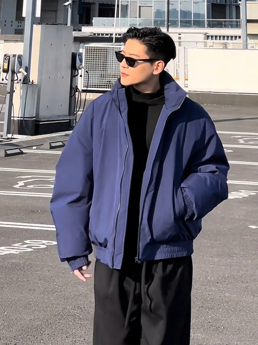 Мужская зимняя утепленная куртка-бомбер Field K Blue Cotton Flight Jacket в американском бейсбольном стиле, теплая, с длинными рукавами
Мужская зимняя утепленная куртка-бомбер Field K Blue Cotton Flight Jacket в американском бейсбольном стиле, теплая, с длинными рукавами