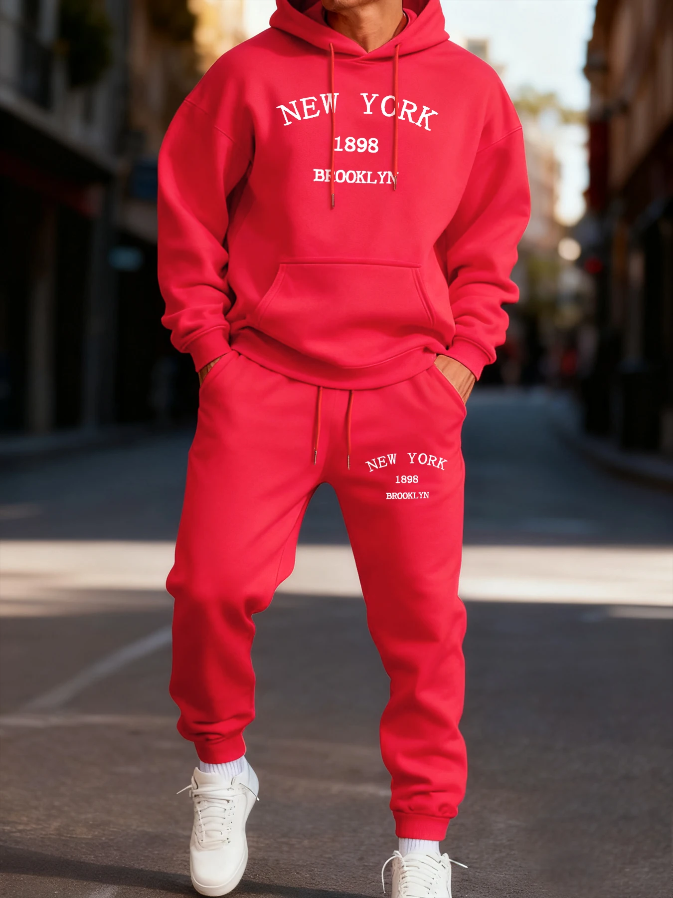 New York Brooklyn 1898 Printing Male Hoodie Set Jogging Loose Two Pices Sets Pocket Fleece Clothing Autumn Casual Clothes
New York Brooklyn 1898 Printing Male Hoodie Set Jogging Loose Two Pices Sets Pocket Fleece Clothing Autumn Casual Clothes
