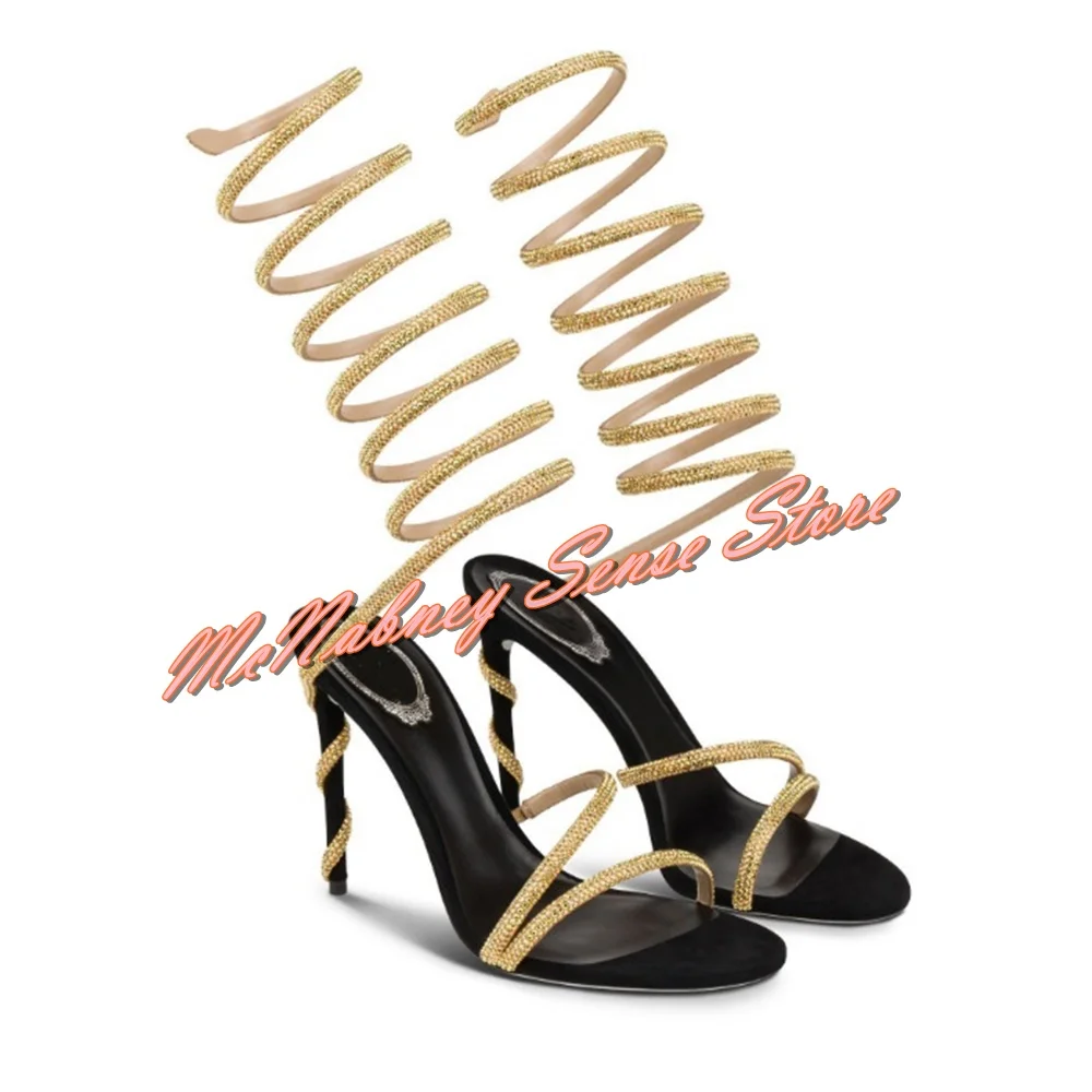 Long Wrapped Around Sandals Open Toe Slip On Stiletto Heels Hollow Sandals Summer Sexy Style New Women Shoes Summer Party Runway
Long Wrapped Around Sandals Open Toe Slip On Stiletto Heels Hollow Sandals Summer Sexy Style New Women Shoes Summer Party Runway