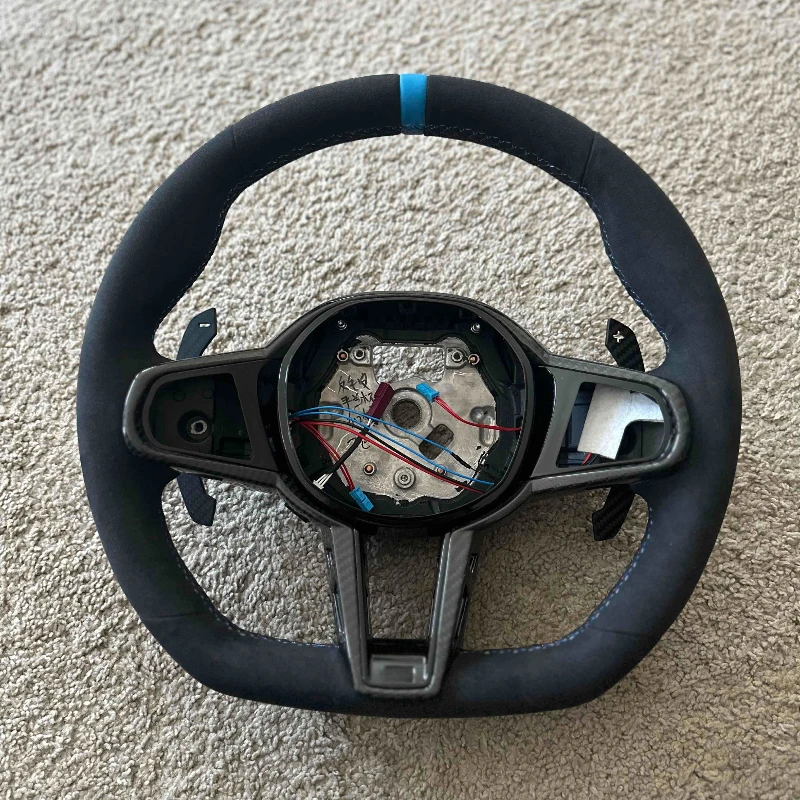 M Performance Steering Wheel for BMW G30 G31 G32 X3 G01 X4 G02 M2 G87 M3 G80 M4 G82 G42 G20 LCI M5 F90 G11
M Performance Steering Wheel for BMW G30 G31 G32 X3 G01 X4 G02 M2 G87 M3 G80 M4 G82 G42 G20 LCI M5 F90 G11