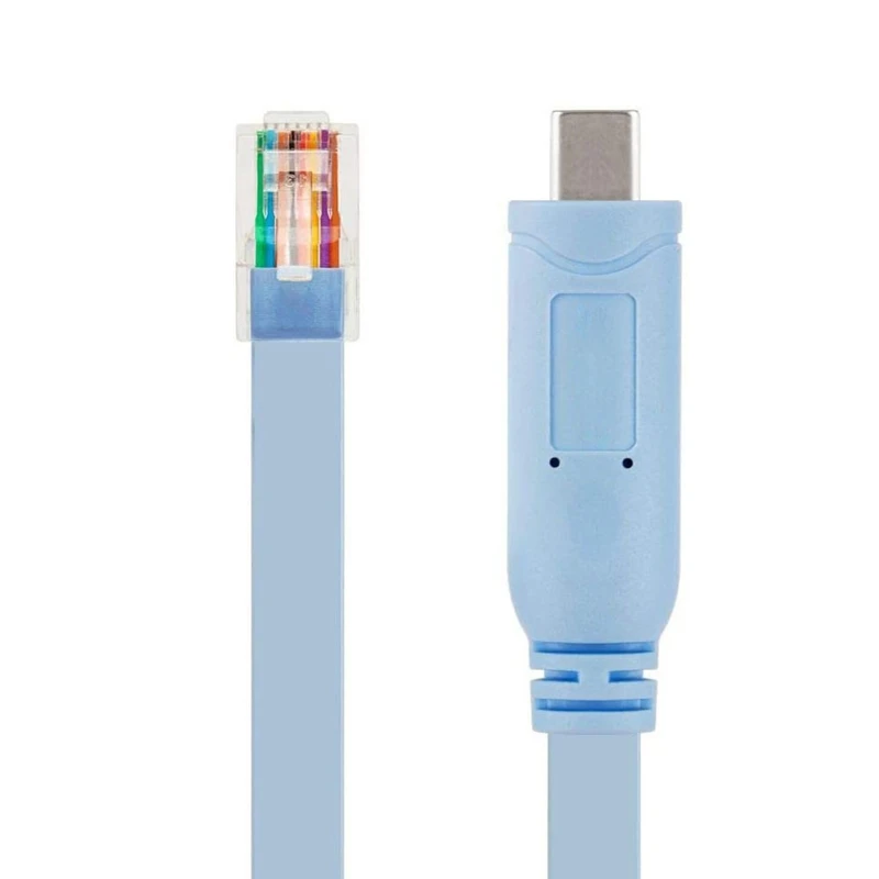 R91A USB-C Console Cable, 6ft USB Type C to RJ45 Serial Adapter Essential Converter for Ubiquity TP-Link Router Switch
R91A USB-C Console Cable, 6ft USB Type C to RJ45 Serial Adapter Essential Converter for Ubiquity TP-Link Router Switch