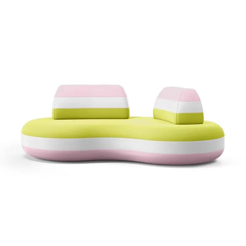 Sofa Dopamine Cream Macaron Designer Creative Curved Sofa
Sofa Dopamine Cream Macaron Designer Creative Curved Sofa