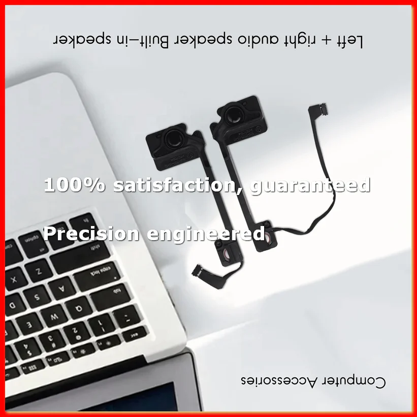 New Left + Right Speaker for Pro 13 Inch Retina A1502 Internal Speakers Late 2013 Early 2014 2015 923-0557 923-00509-A23R
New Left + Right Speaker for Pro 13 Inch Retina A1502 Internal Speakers Late 2013 Early 2014 2015 923-0557 923-00509-A23R