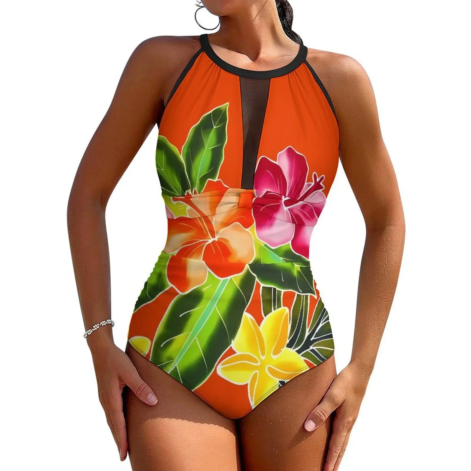 Fiji High-Waisted Swimsuit Push-Up One-Piece Swimsuit Polynesian Custom Ethnic Print Swimwear Printed Swimsuit Backless Bikini
Fiji High-Waisted Swimsuit Push-Up One-Piece Swimsuit Polynesian Custom Ethnic Print Swimwear Printed Swimsuit Backless Bikini