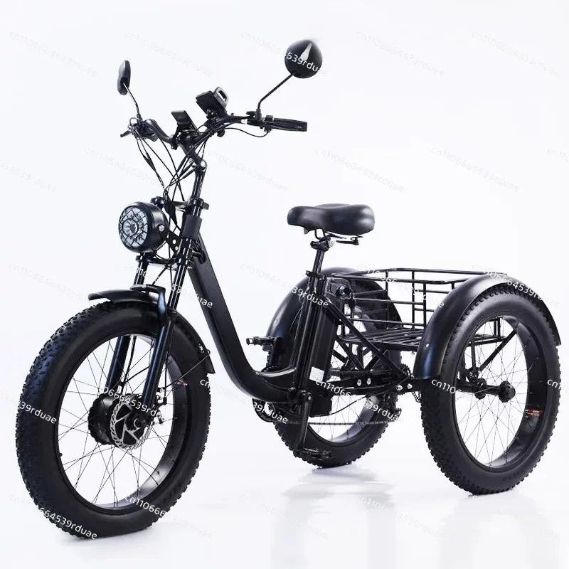 24-Inch Snow Land General Pedal Electric Variable Speed Tricycle Vegetable Basket Car Light Moped
24-Inch Snow Land General Pedal Electric Variable Speed Tricycle Vegetable Basket Car Light Moped