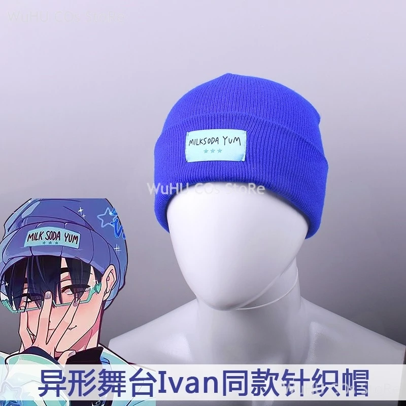 Anime Alien Stage Cosplay Ivan Hat Parts Prop Letter Cap Unisex Cap Blue Knitted Hat Warm Cap Roleplay Women Men Winter Hat
Anime Alien Stage Cosplay Ivan Hat Parts Prop Letter Cap Unisex Cap Blue Knitted Hat Warm Cap Roleplay Women Men Winter Hat