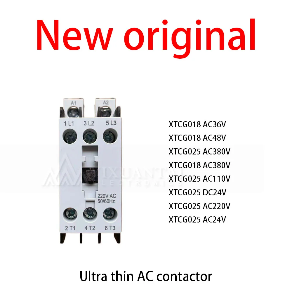 1Pcs/Lot New original XTCG018 AC36V XTCG018 AC48V XTCG025 AC380V XTCG018 AC380V XTCG025 AC110V XTCG025 DC24V XTCG025 AC220V XTCG
1Pcs/Lot New original XTCG018 AC36V XTCG018 AC48V XTCG025 AC380V XTCG018 AC380V XTCG025 AC110V XTCG025 DC24V XTCG025 AC220V XTCG