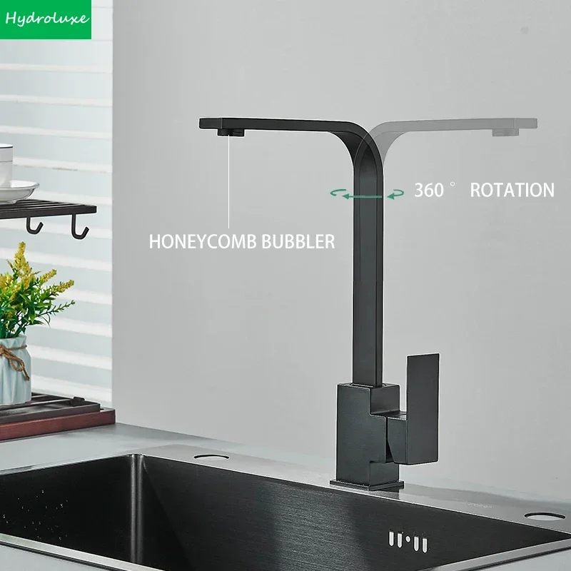 Kitchen Faucet 360° Swivel Stainless Steel Valve Core Hot and Cold Water Faucet Household Washbasin Faucets Kitchen Accessories
Kitchen Faucet 360° Swivel Stainless Steel Valve Core Hot and Cold Water Faucet Household Washbasin Faucets Kitchen Accessories