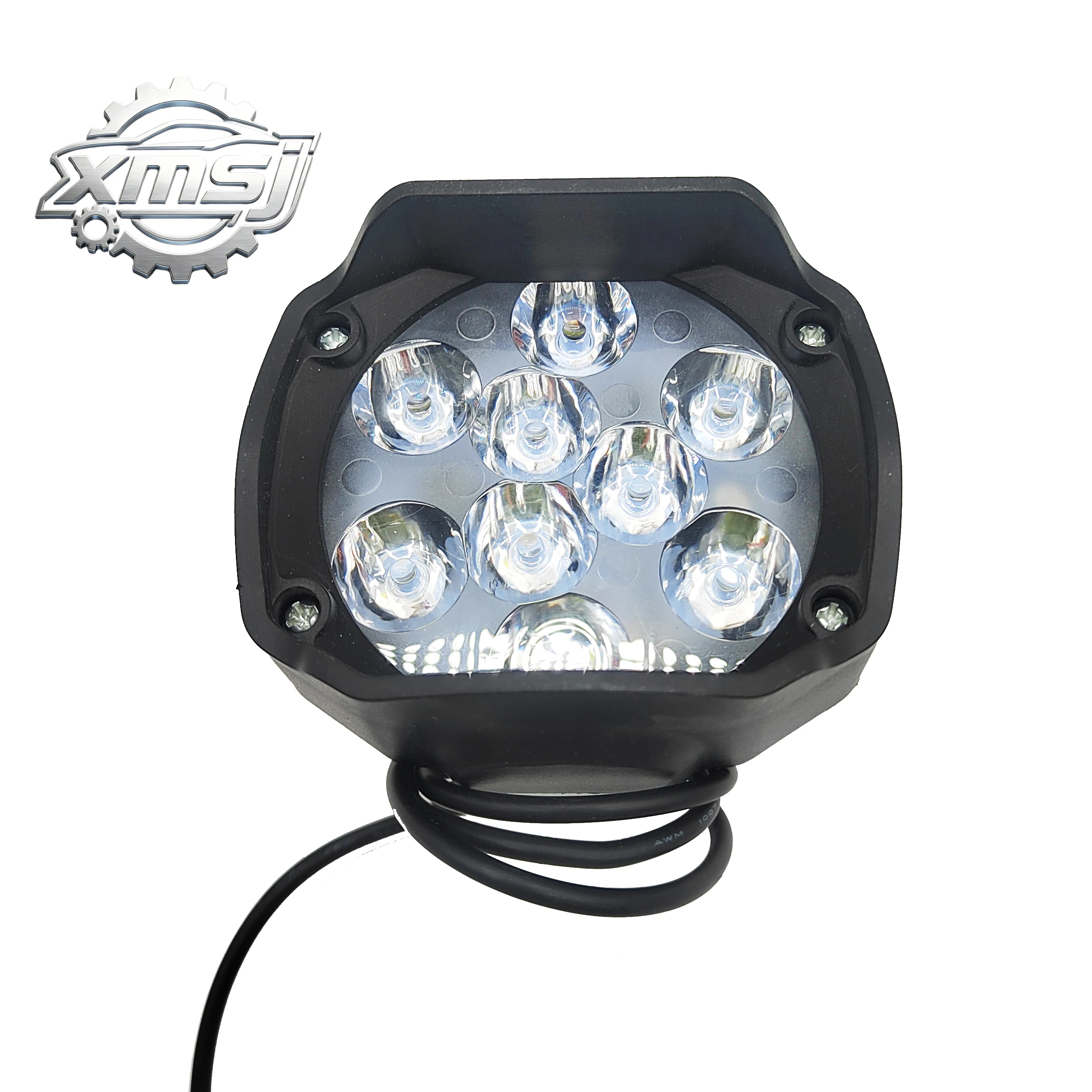 Luz LED para bicicleta eléctrica, 24V, 36V, 48V, 60V, 72V, 15W, resistente al agua, luz delantera para motocicletas y bicicletas
Luz LED para bicicleta eléctrica, 24V, 36V, 48V, 60V, 72V, 15W, resistente al agua, luz delantera para motocicletas y bicicletas