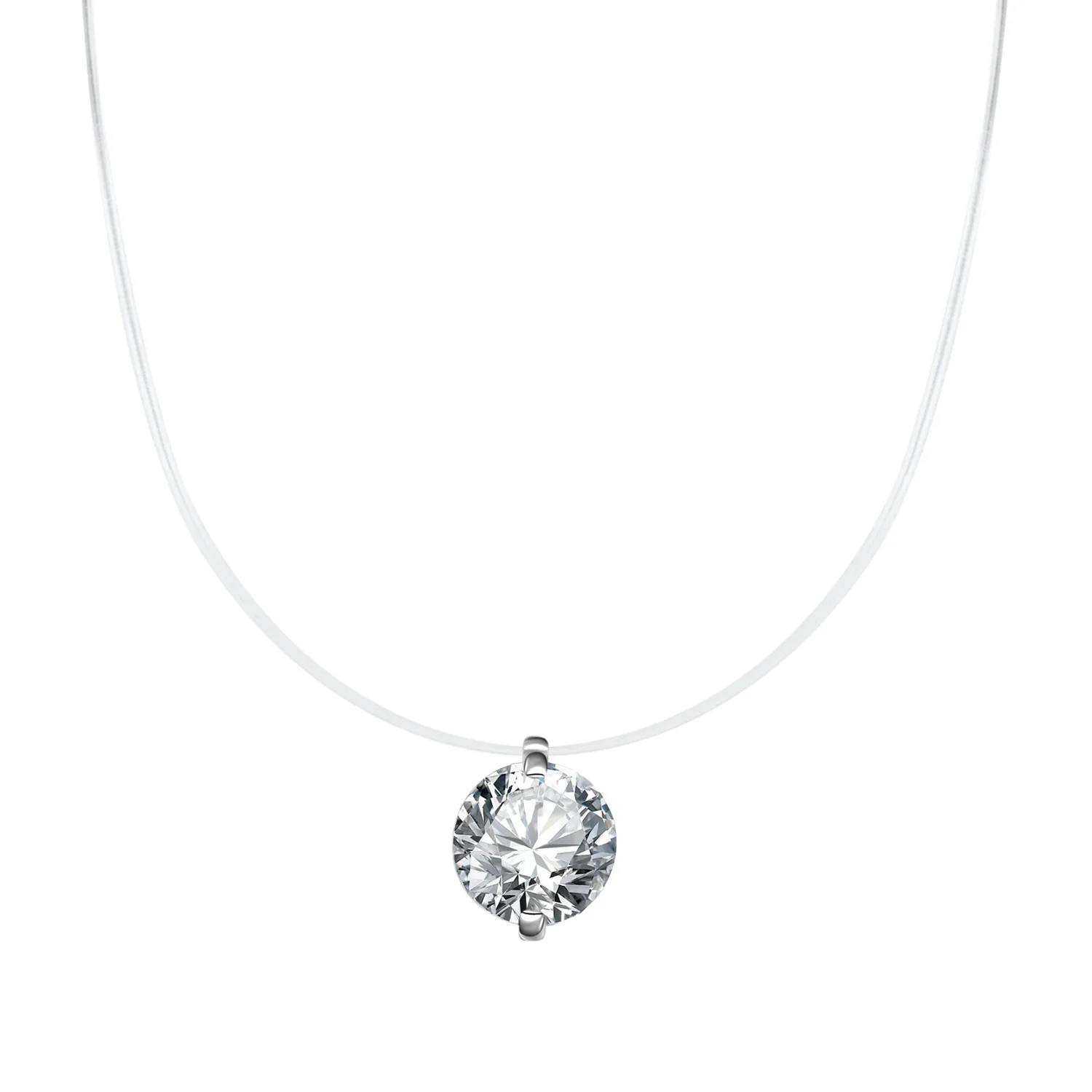 S925 Sterling Silver Mozzarella Necklace Sweet Mermaid Tears Invisible Fishing Chokers Necklace Gifts for Women
S925 Sterling Silver Mozzarella Necklace Sweet Mermaid Tears Invisible Fishing Chokers Necklace Gifts for Women