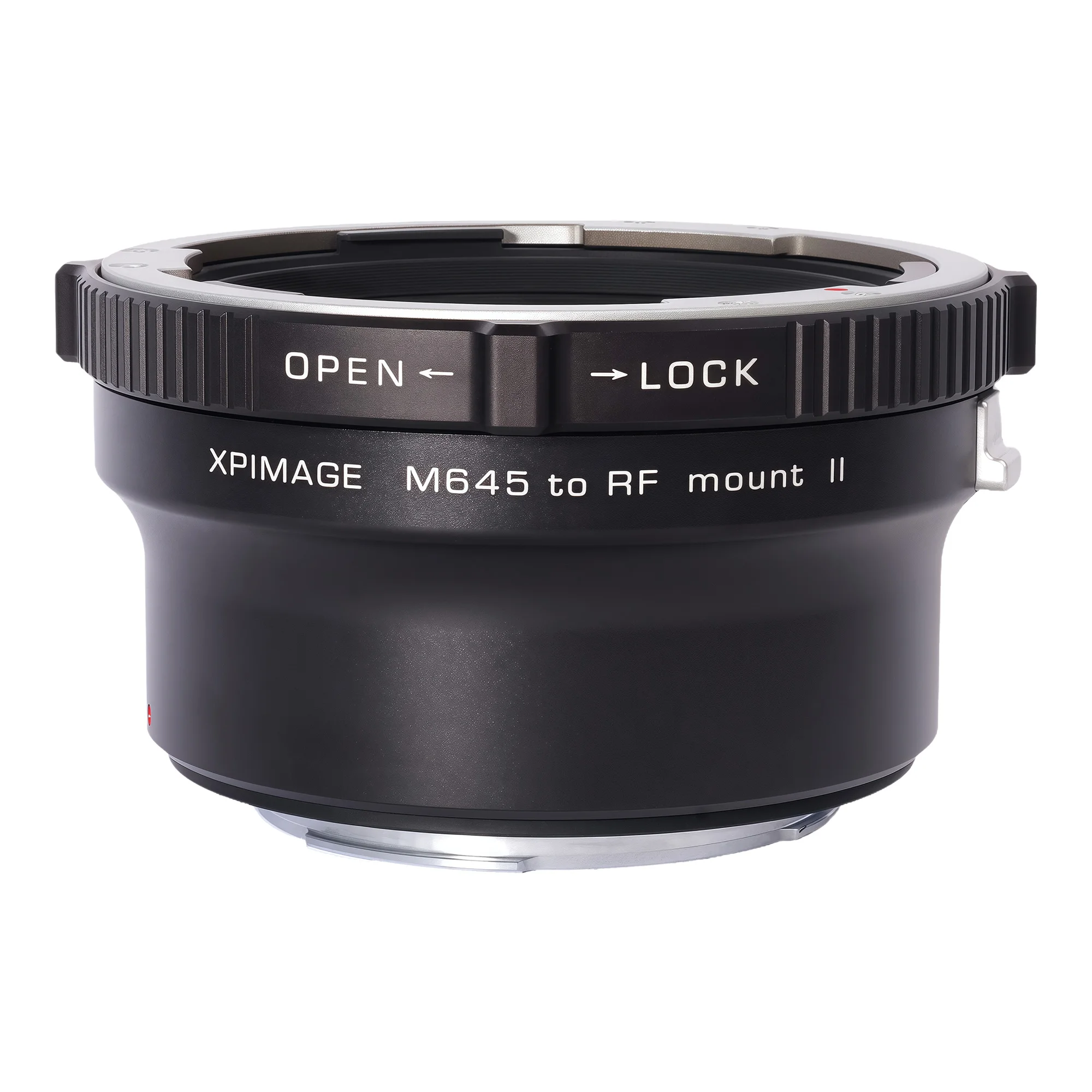 Переходное кольцо XPIMAGE M645 к креплению радиочастотного объектива, совместимое с фазовыми объективами Mamiya 645, к камере Canon EOS R R5 R6
Переходное кольцо XPIMAGE M645 к креплению радиочастотного объектива, совместимое с фазовыми объективами Mamiya 645, к камере Canon EOS R R5 R6