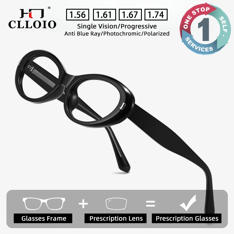 CLLOIO Fashion Versatile Durable Prescription Glasses Anti Blue Light Myopia Glasses TR90 Cat Eye Progressive Reading Eyewear
CLLOIO Fashion Versatile Durable Prescription Glasses Anti Blue Light Myopia Glasses TR90 Cat Eye Progressive Reading Eyewear
