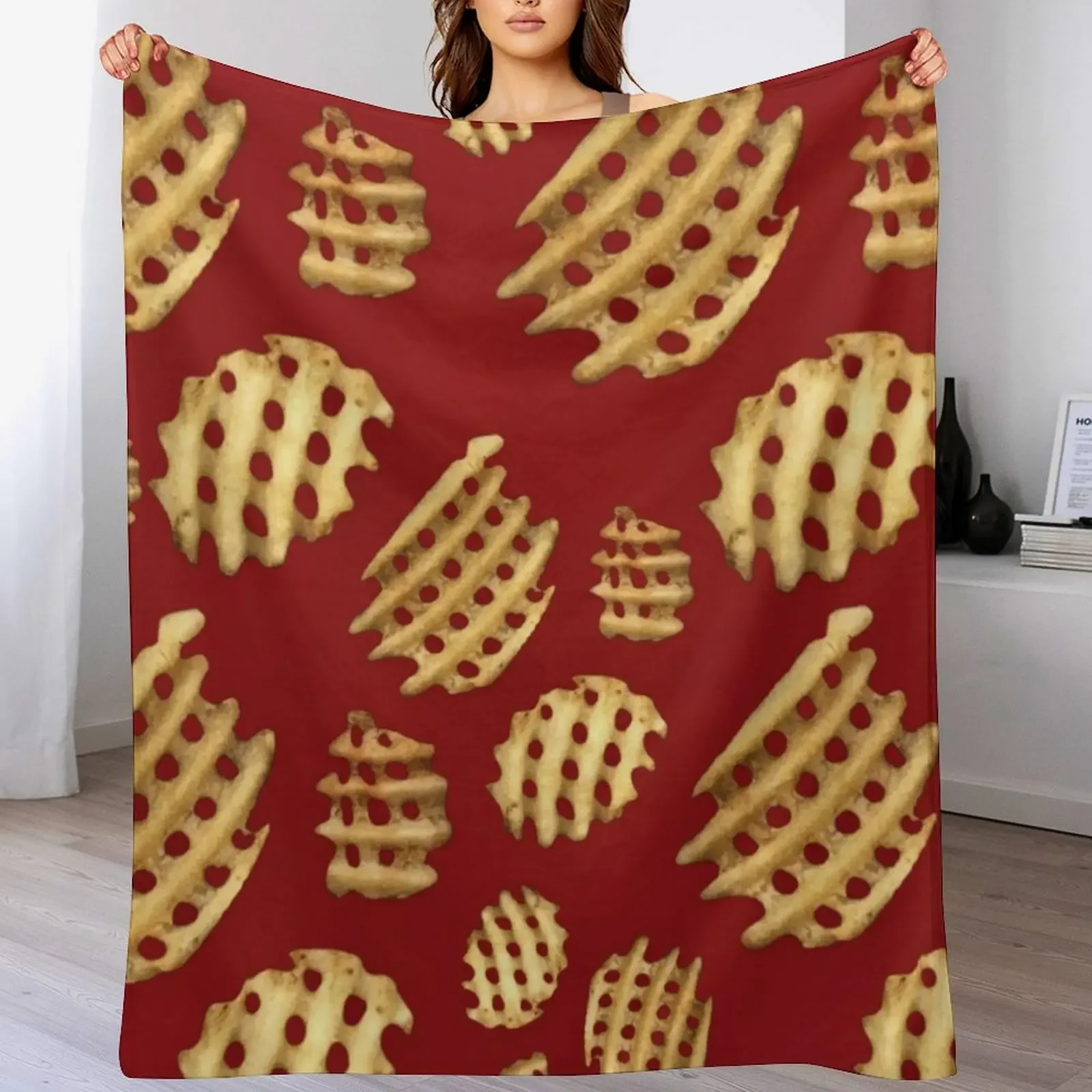 Crunchy Waffle Fries Throw Blanket Stuffeds Personalized Gift blankets ands Furrys Blankets
Crunchy Waffle Fries Throw Blanket Stuffeds Personalized Gift blankets ands Furrys Blankets