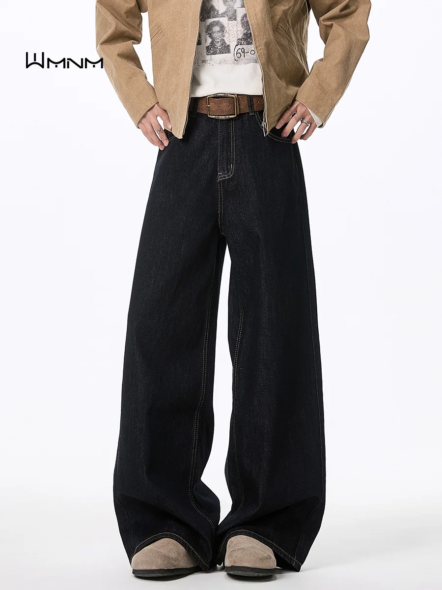 Wmnm Original Denim Men's Jeans Loose Straight Leg Wide Leg Pants Retro American Sle Cleanfit Cotton Polyester Blend Workwear
Wmnm Original Denim Men's Jeans Loose Straight Leg Wide Leg Pants Retro American Sle Cleanfit Cotton Polyester Blend Workwear