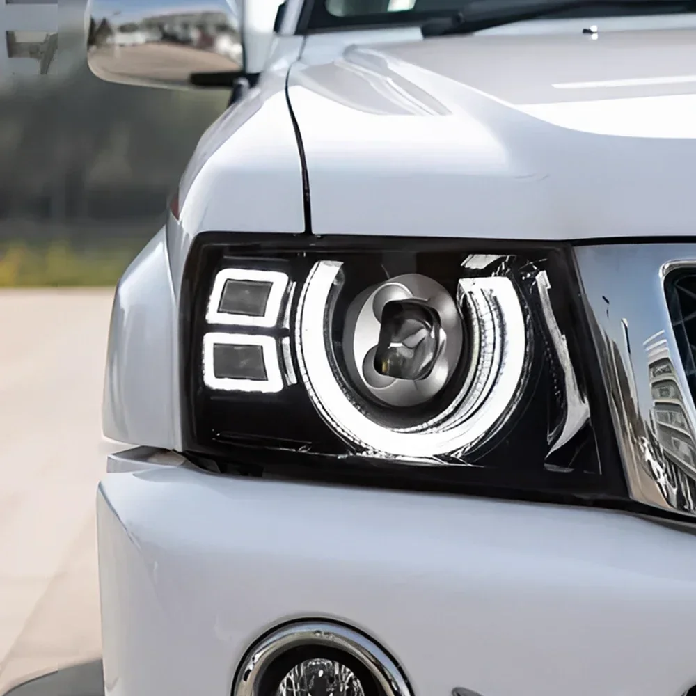 Car Front Lamps for Nissan Patrol Y61 2005-2013 Auto Headlights Assembly Upgrade High Configuration Led Bifocal Lens Accessories
Car Front Lamps for Nissan Patrol Y61 2005-2013 Auto Headlights Assembly Upgrade High Configuration Led Bifocal Lens Accessories