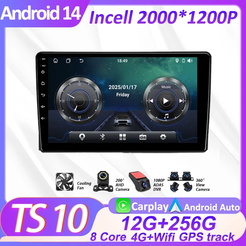 Автомобильный радиоплеер для Ford Escape 1 2000-2017, Android 14 Carplay, автоэкран, стерео головное устройство, зеркальная связь, автомототив, 5G, Wi-Fi
Автомобильный радиоплеер для Ford Escape 1 2000-2017, Android 14 Carplay, автоэкран, стерео головное устройство, зеркальная связь, автомототив, 5G, Wi-Fi