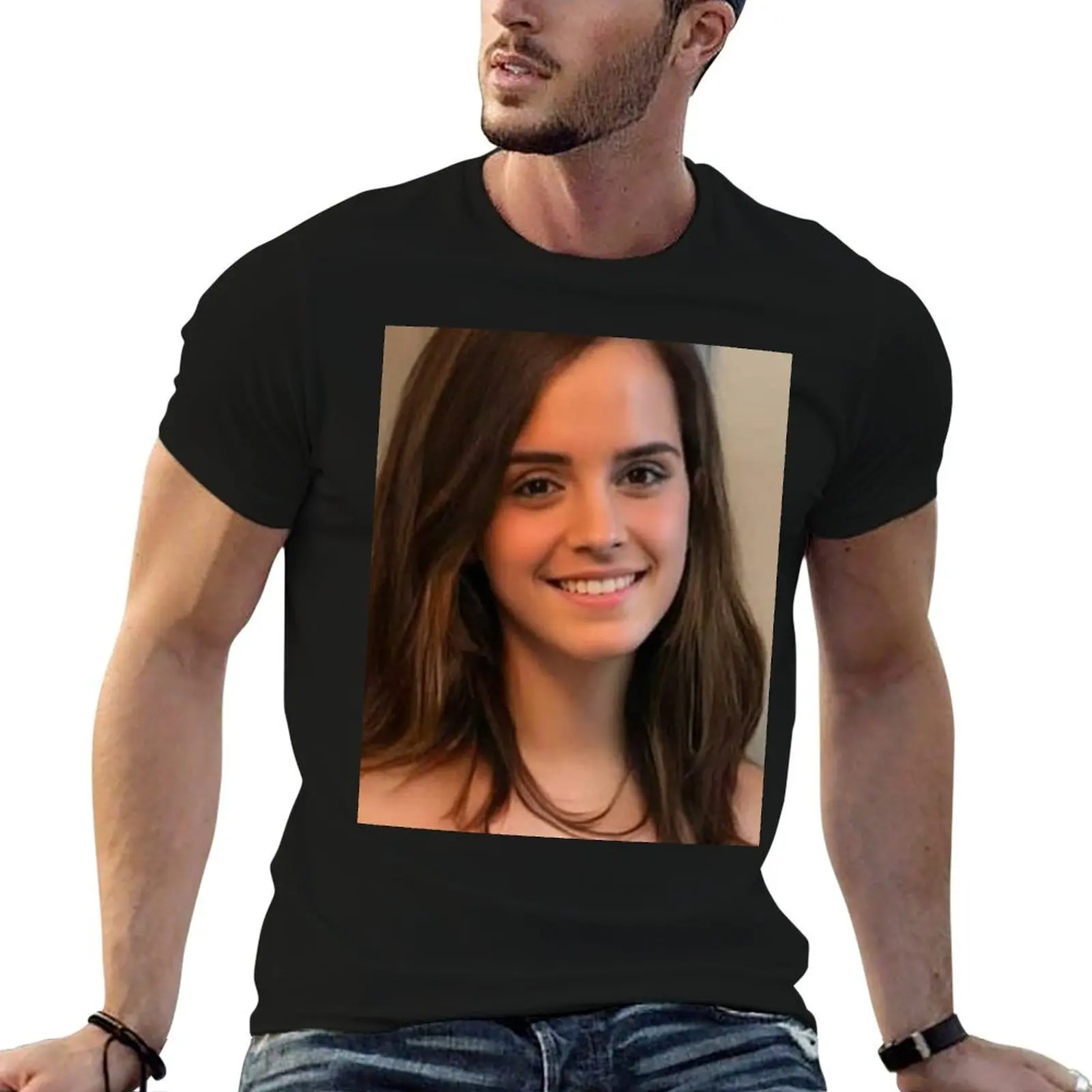 Футболка Мужская футболка Эмма, хлопковая роскошная футболка - рубашки с плакатом Уотсона
Футболка Мужская футболка Эмма, хлопковая роскошная футболка - рубашки с плакатом Уотсона