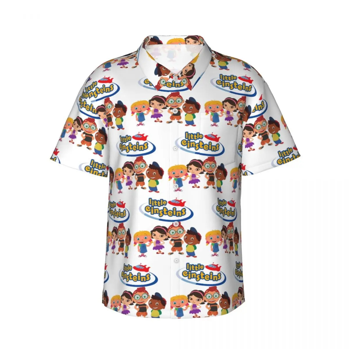 Little Einsteins Men's Shirts Hawaiian Short Sleeve Shirt Funny Button Tops for Summer Beach
Little Einsteins Men's Shirts Hawaiian Short Sleeve Shirt Funny Button Tops for Summer Beach