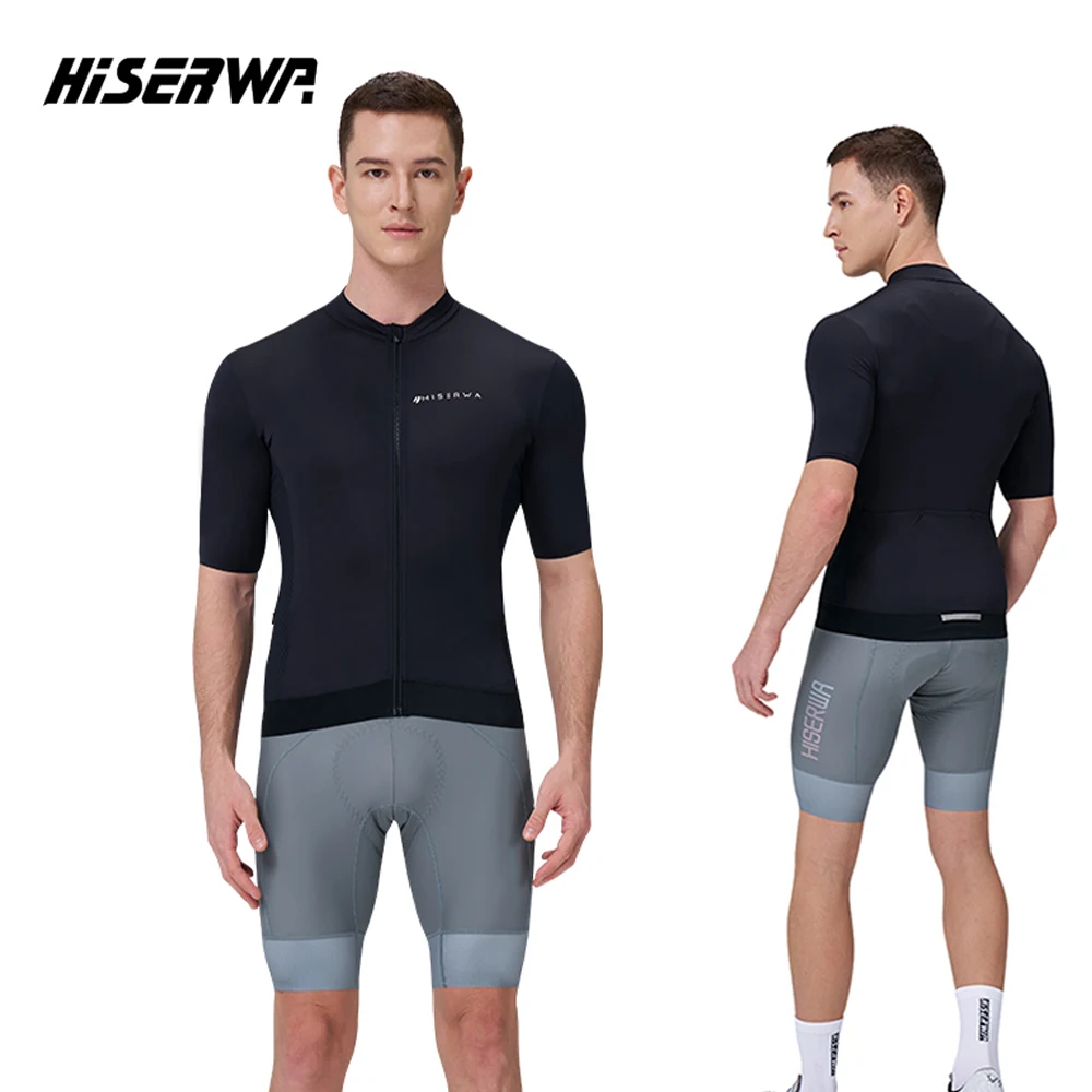 HISERWA Men Cycling Jersey MTB Road Bike Cycling Jersey Short Sleeve Maillot Ciclismo Hombre High Quality Bicycle Clothing
HISERWA Men Cycling Jersey MTB Road Bike Cycling Jersey Short Sleeve Maillot Ciclismo Hombre High Quality Bicycle Clothing
