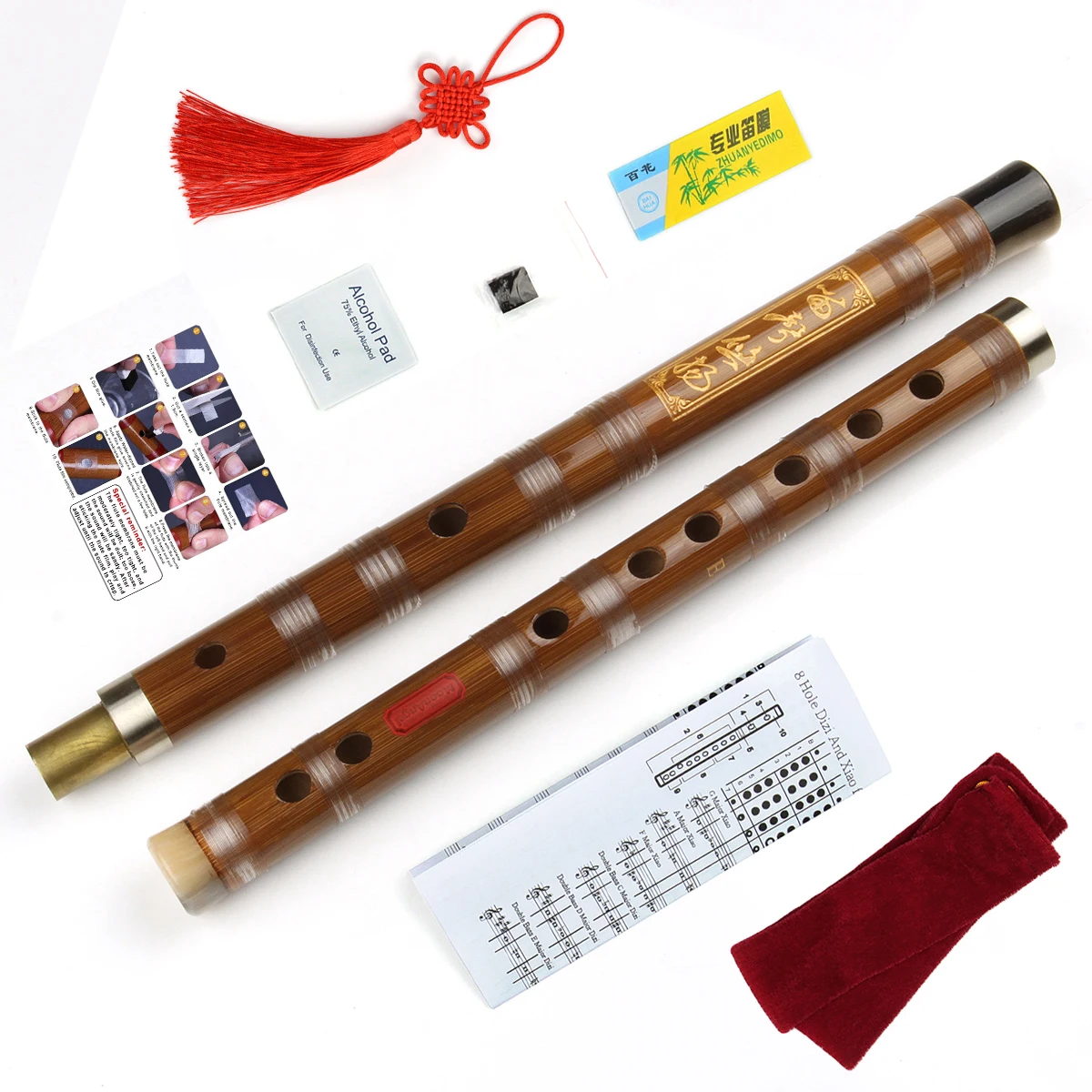 Handmade Bitter Bamboo Flute Musical Instrument Professional Flute Dizi With Transparent Line And Bag For Beginner
Handmade Bitter Bamboo Flute Musical Instrument Professional Flute Dizi With Transparent Line And Bag For Beginner