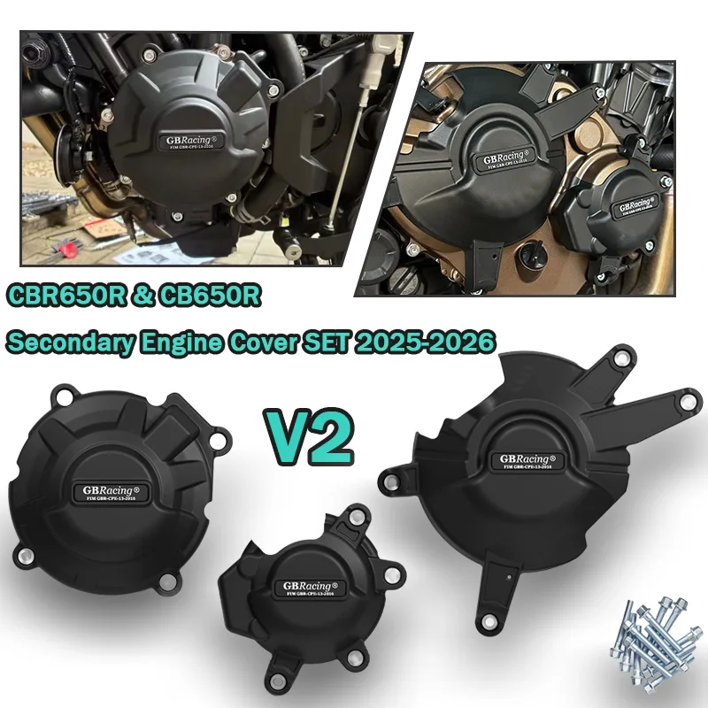 CB650R & CBR650R Engine Cover Set CBR650R Protection Cover CB650R Engine Guard 2021 - 2025 2024 2023 2022
CB650R & CBR650R Engine Cover Set CBR650R Protection Cover CB650R Engine Guard 2021 - 2025 2024 2023 2022