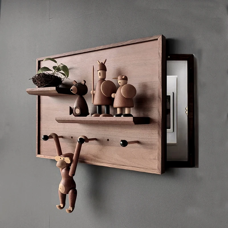 Walnut Media Box Cover Decorative WiFi Panel for Electrical Meter & Weak Current Box Modern Wall Organizer Home Decor Solution
Walnut Media Box Cover Decorative WiFi Panel for Electrical Meter & Weak Current Box Modern Wall Organizer Home Decor Solution