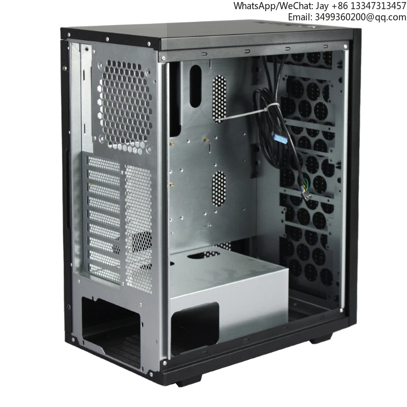 New Design Mini ITX PC Mid Tower Computer Case Aluminum 3.5\" HDD Trays Supports Computer Server Features Atx Form Factor Fan
New Design Mini ITX PC Mid Tower Computer Case Aluminum 3.5\" HDD Trays Supports Computer Server Features Atx Form Factor Fan