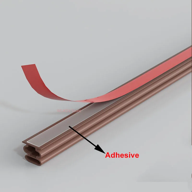 6Meters/Roll Self-adhesive Sealing Strip Door Window Silicone Rubber Insulation Tape Anti collision sound insulation
6Meters/Roll Self-adhesive Sealing Strip Door Window Silicone Rubber Insulation Tape Anti collision sound insulation