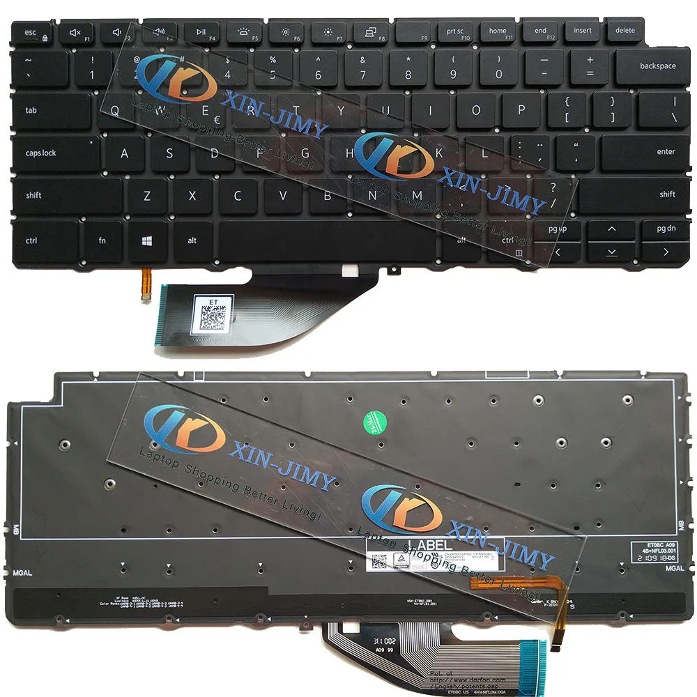 Клавиатура с подсветкой для ноутбука Dell XPS 13 7390 2 в 1, клавиатура для ноутбука XPS 7390 KTR02, черная/белая
Клавиатура с подсветкой для ноутбука Dell XPS 13 7390 2 в 1, клавиатура для ноутбука XPS 7390 KTR02, черная/белая
