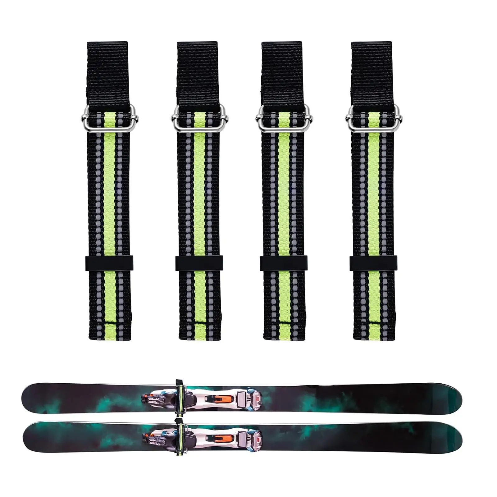 Reflective Ski Brake Retainer Strap Adjustable Shoulder Lash Carrier Handle for Skiing Snowboarding Accessories
Reflective Ski Brake Retainer Strap Adjustable Shoulder Lash Carrier Handle for Skiing Snowboarding Accessories