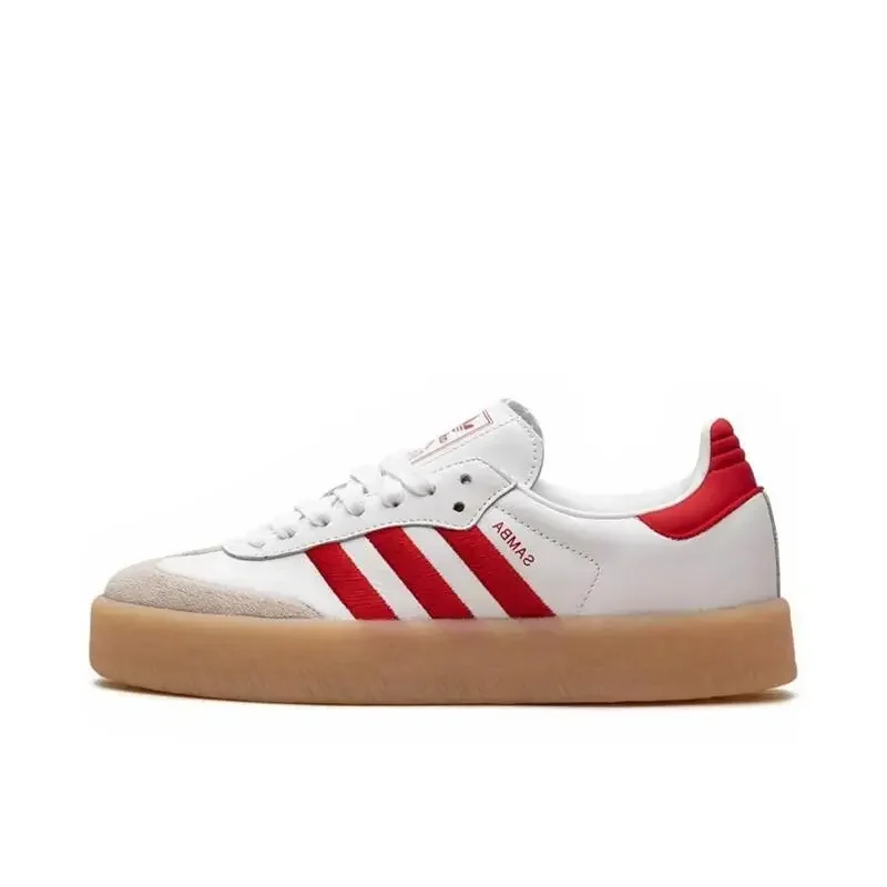 Adidas Originals Samba W удобные противоскользящие износостойкие повседневные уличные туфли с низкой доской для женщин белые красные ID0438
Adidas Originals Samba W удобные противоскользящие износостойкие повседневные уличные туфли с низкой доской для женщин белые красные ID0438