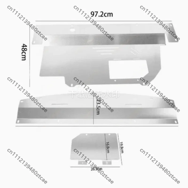 03-09 Car Engine Splash Shield Under Tray Guard Cover Underbody Protective Panel
03-09 Car Engine Splash Shield Under Tray Guard Cover Underbody Protective Panel