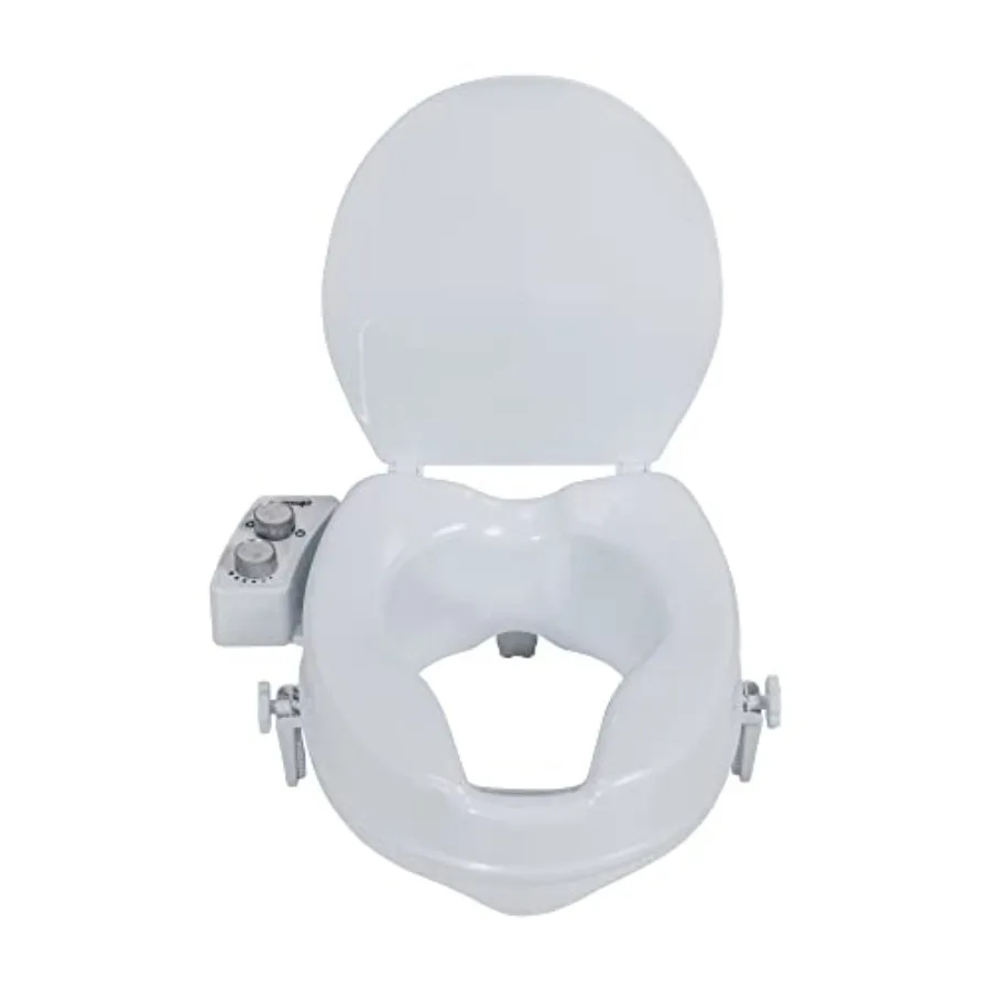 PreserveTech Raised Toilet Seat with Bidet Ambient Water for Seniors and Adults Elevated Toilet Seat Riser with Bidet Sprayer W
PreserveTech Raised Toilet Seat with Bidet Ambient Water for Seniors and Adults Elevated Toilet Seat Riser with Bidet Sprayer W