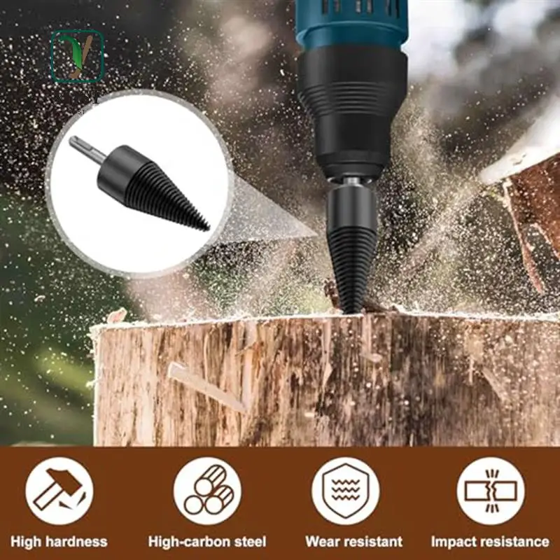 YOST-12Pcs Firewood Log Splitter, With 9 Shank, Sturdy Heavy Duty Electric Drills Screw, For Electric Drill
YOST-12Pcs Firewood Log Splitter, With 9 Shank, Sturdy Heavy Duty Electric Drills Screw, For Electric Drill