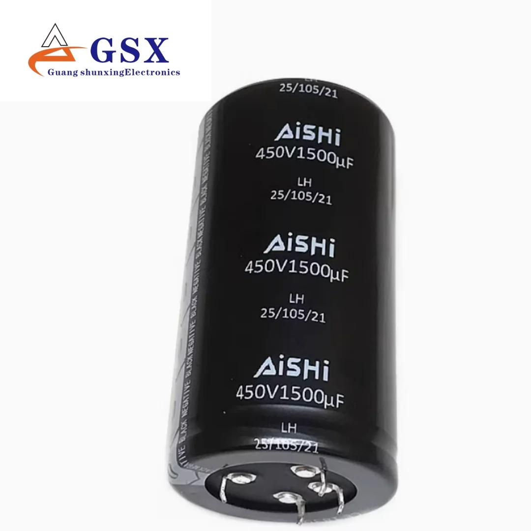 Алюминиевый электролитический конденсатор Aishi 450v1500uf 45*83 Aihua LH 105 градусов 4-контактный четырехконтактный конденсатор
Алюминиевый электролитический конденсатор Aishi 450v1500uf 45*83 Aihua LH 105 градусов 4-контактный четырехконтактный конденсатор