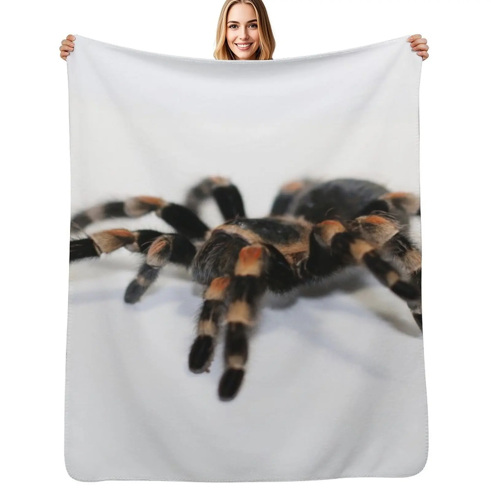Tarantula Throw Blanket Lightweight Cozy Blanket for Bed Sofa
Tarantula Throw Blanket Lightweight Cozy Blanket for Bed Sofa