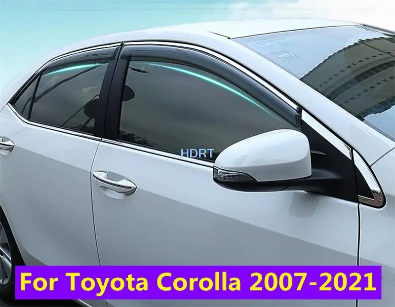 Window Visor For Toyota Corolla Axio Altis 2007-2021 Vent Awning 4pcs Sun Rain Guard Covers Deflectors Car Styling Accessories
Window Visor For Toyota Corolla Axio Altis 2007-2021 Vent Awning 4pcs Sun Rain Guard Covers Deflectors Car Styling Accessories