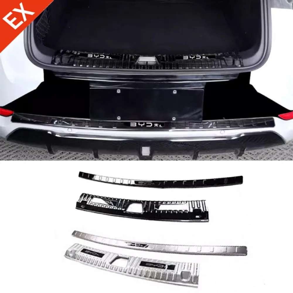 For BYD Song L 2024-2025 Accessories Stainless Black Silver Car Rear Trunk Protector Plate Anti Hit/Dust Sill Cover
For BYD Song L 2024-2025 Accessories Stainless Black Silver Car Rear Trunk Protector Plate Anti Hit/Dust Sill Cover