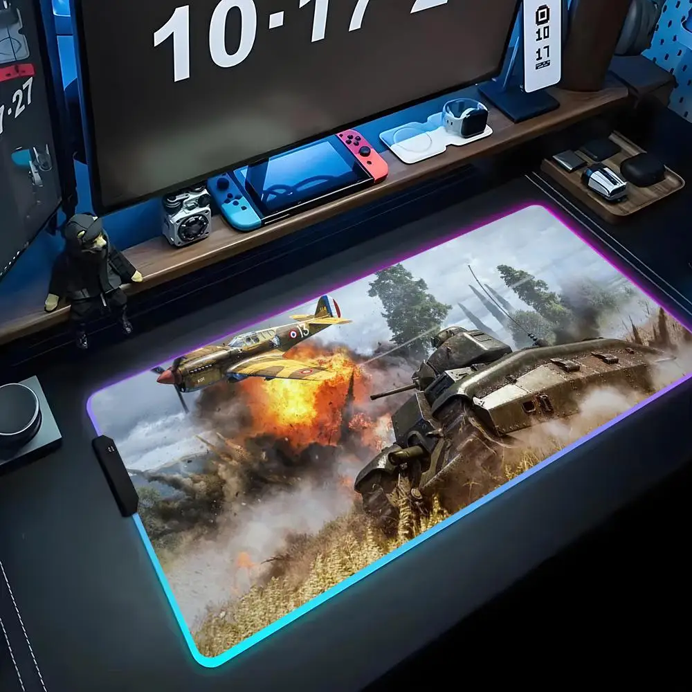 Коврик для мыши War Thunder RGB Gaming Mousepad Большой светодиодный коврик для ПК Настольный коврик Светящийся коврик для мыши Большие коврики для клавиатуры Настольный коврик с подсветкой
Коврик для мыши War Thunder RGB Gaming Mousepad Большой светодиодный коврик для ПК Настольный коврик Светящийся коврик для мыши Большие коврики для клавиатуры Настольный коврик с подсветкой