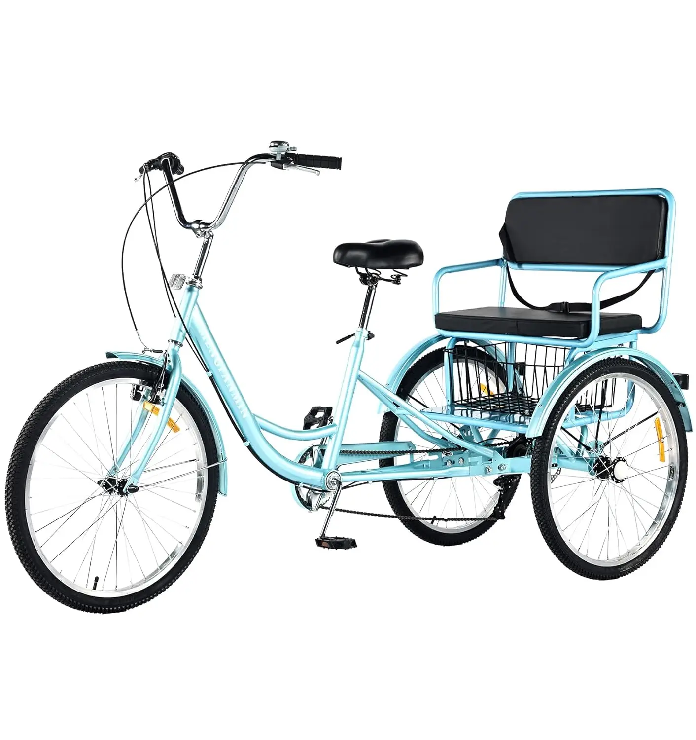 Adult Tricycle 7 Speed, 3 Wheel Bikes with Rear seat, Adult Trikes 20/24 inch Wheels Low Step-Through with Cargo, Custom
Adult Tricycle 7 Speed, 3 Wheel Bikes with Rear seat, Adult Trikes 20/24 inch Wheels Low Step-Through with Cargo, Custom