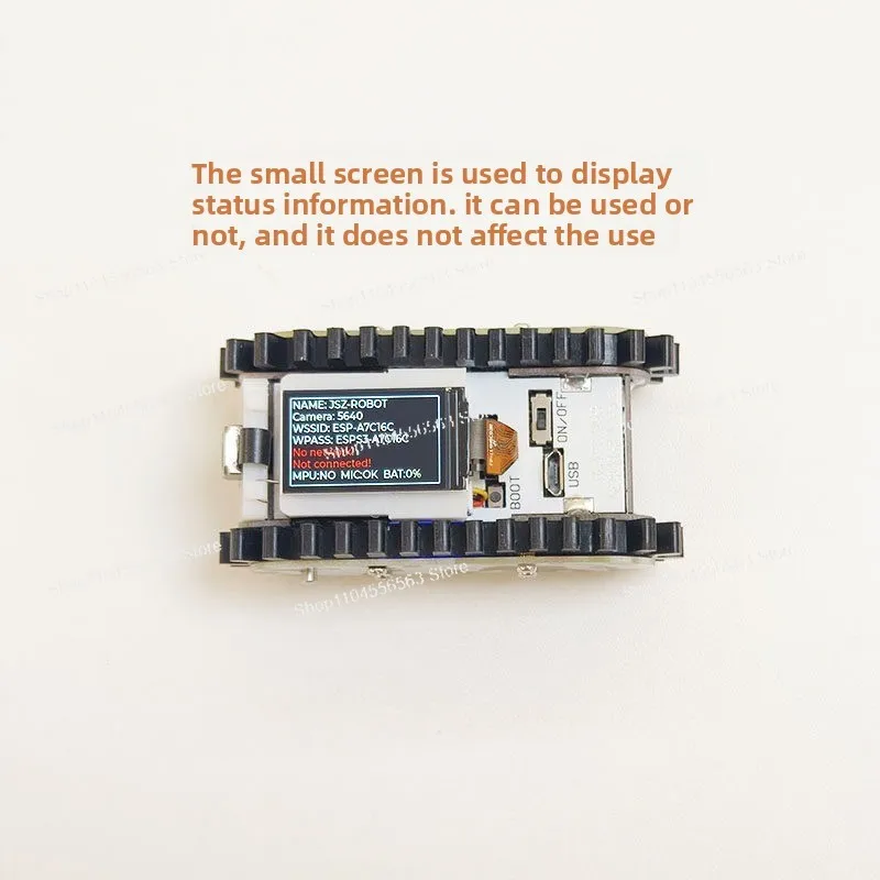 Remote control trolley WiFi picture transmission mobile phone control video ESP32 development board
Remote control trolley WiFi picture transmission mobile phone control video ESP32 development board