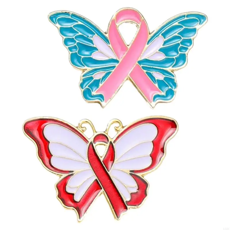 Womens Jewelry Badges Ribbon Brooch Butterfly Pins Surviving Cancers Awareness Lapel Badges Health Care
Womens Jewelry Badges Ribbon Brooch Butterfly Pins Surviving Cancers Awareness Lapel Badges Health Care