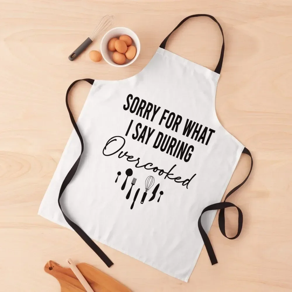SORRY for what I say during OVERCOOKED Apron For Home Accessories christmas kitchen Apron
SORRY for what I say during OVERCOOKED Apron For Home Accessories christmas kitchen Apron